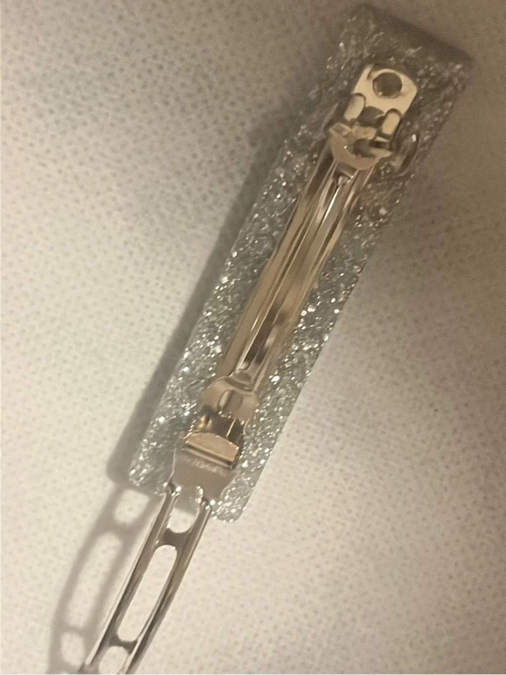 🪩  🆕  Glitter ‘CHANEL’ Hair clip Barrette 🪩
